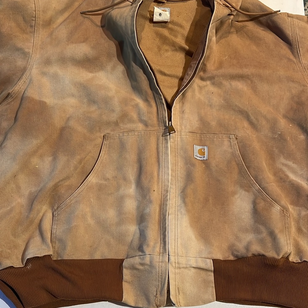 Vintage Carhart men’s three XL jacket grunge, thrashed style - Picture 5 of 14